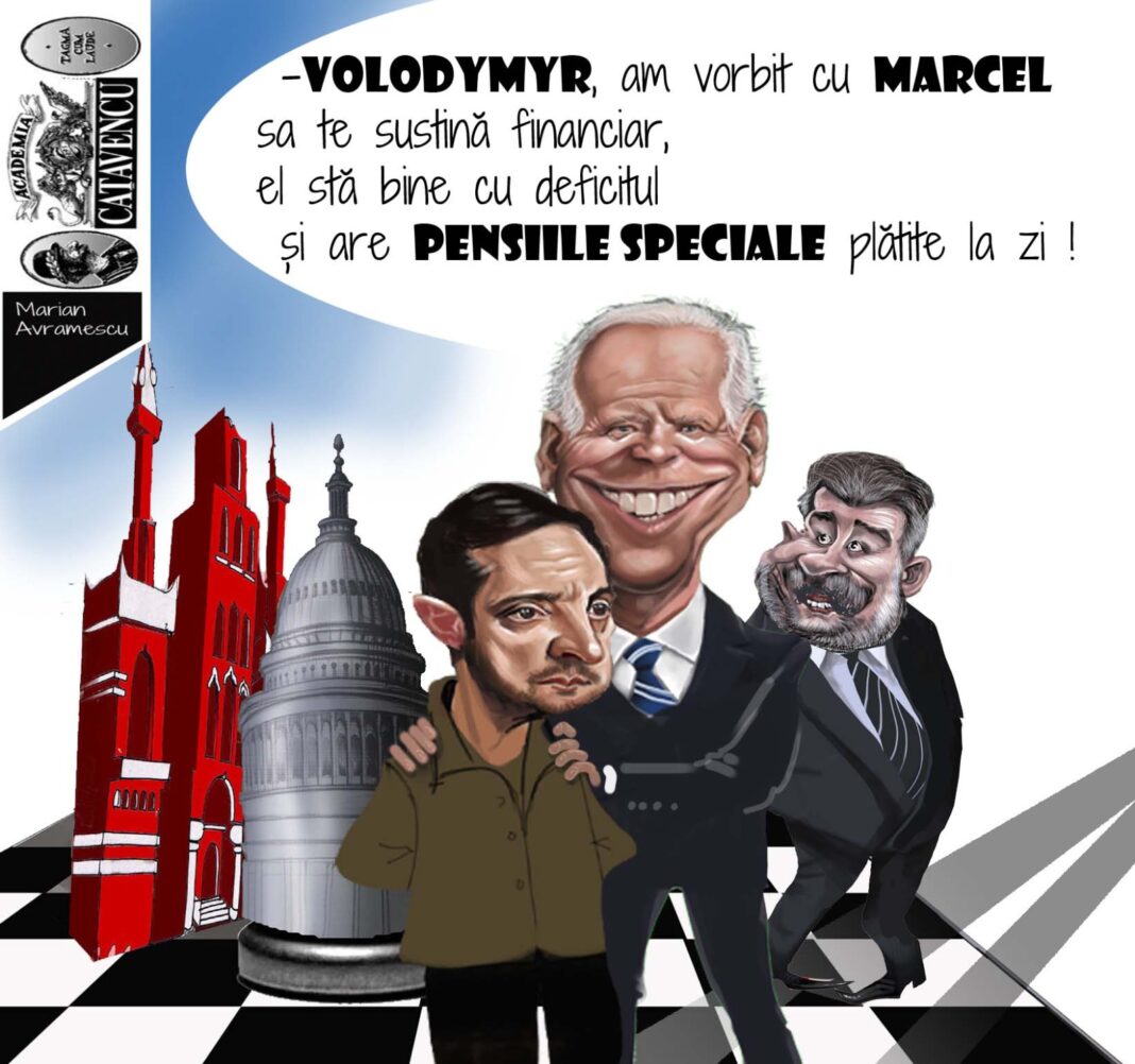Volodimir Zelenski Joe Biden și Marcel Ciolacu despre ajutor Ucraina