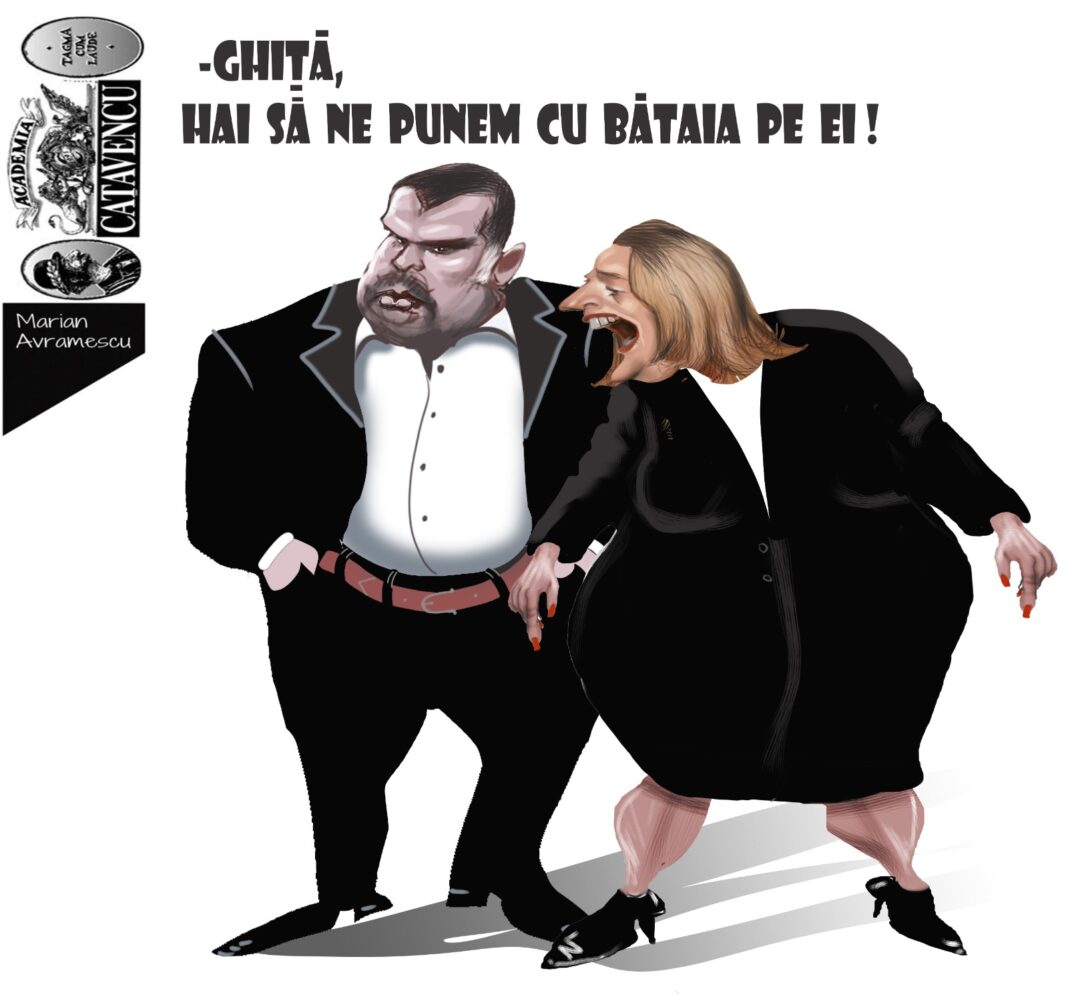 Daniel Ghiță și Diana Șoșoacă în Parlament