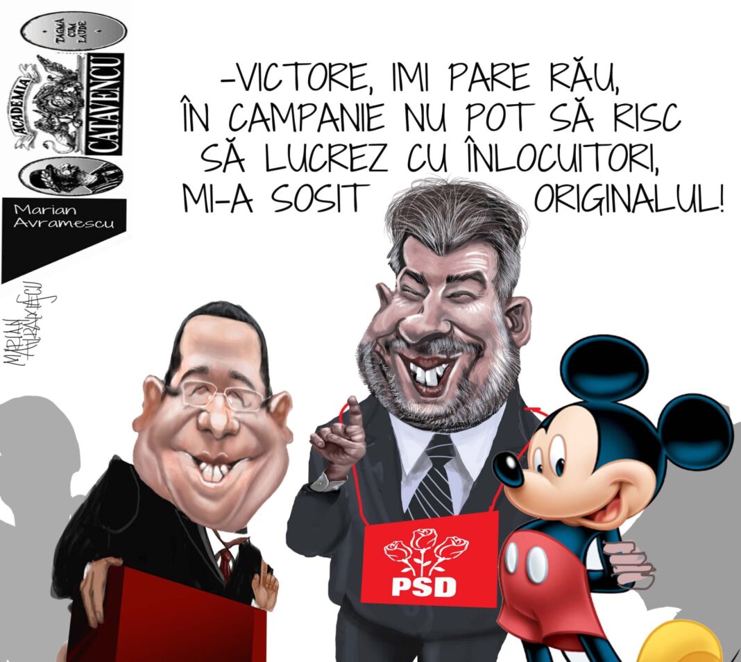 Victor Ponta Mickey Mouse