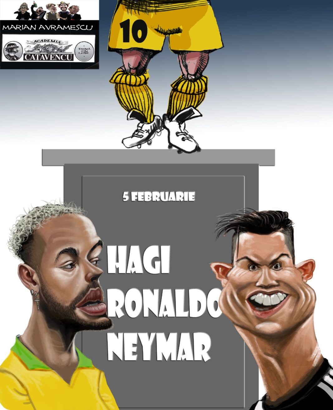 zi naștere Hagi Ronaldo Neymar