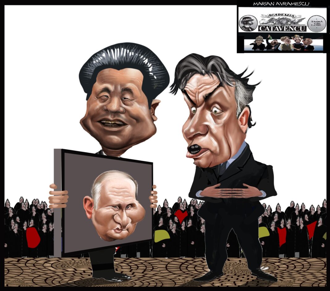 Xi Jinping și Viktor Orban