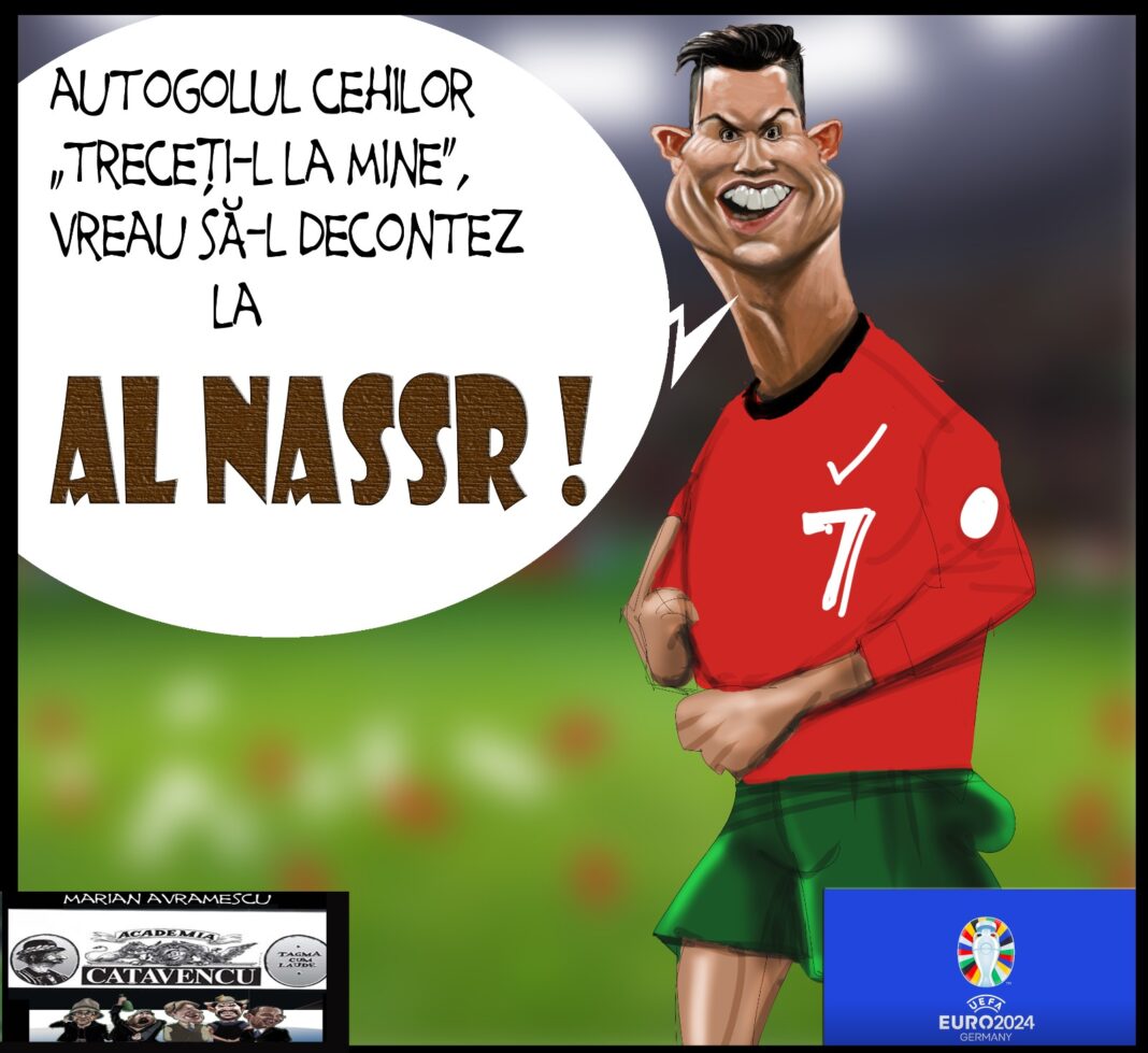 Cristiano Ronaldo în Portugalia - Cehia EURO 2024